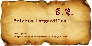 Brichta Margaréta névjegykártya